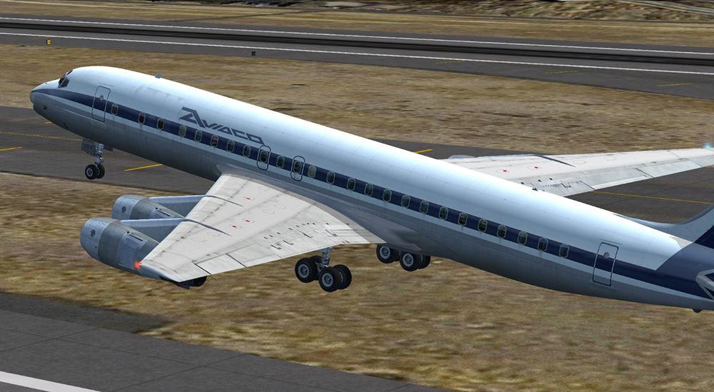 DC-8 Jetliner 50-70 Livery Pack 1